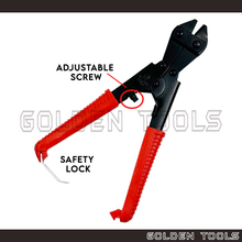 Load image into Gallery viewer, 8" Bolt Cutter Plier With Lock Wire Clipper Plier Jewellery Cutting Metal Rod Wire Cutting Metal Working

