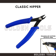 Load image into Gallery viewer, Classic Nipper Flush Cutter Plier Wire Cutting Tools Electronic Cutter Jewellery Making Beading Craft Tool
