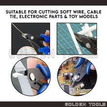 Load image into Gallery viewer, Classic Nipper Flush Cutter Plier Wire Cutting Tools Electronic Cutter Jewellery Making Beading Craft Tool
