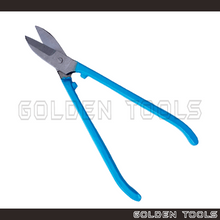 Load image into Gallery viewer, 7" Gilbow Style Straight Tin Snip Cutter With Coil Spring For Flat Sheet Cutting Metal Cutting Tools Jewellery Cutting
