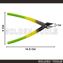 Load image into Gallery viewer, 5.5" Sharp Straight Tip Snip Cutter With Coil Spring For Flat Sheet Cutting Metal Cutting Tools Jewellery Cutting Tools
