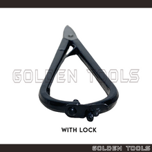 Load image into Gallery viewer, 7" Jeweller Snipper With Lock Straight Blades Spring Inside Lap Joint Back Lock Pattern Cutting Metal Sheet Goldsmith
