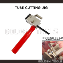 Load image into Gallery viewer, Tube Cutter Jig Tube Holder Vice Wire Cutter Tool DIY Hand Tools
