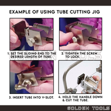 Load image into Gallery viewer, Tube Cutter Jig Tube Holder Vice Wire Cutter Tool DIY Hand Tools

