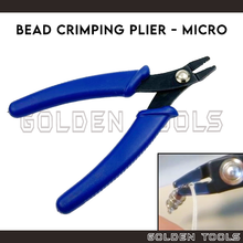 Load image into Gallery viewer, Bead Crimping Plier Micro Beading Crafts Beadsmith DIY Handicraft Art Manik DIY Bracelet Beads Making
