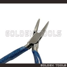 Load image into Gallery viewer, 5" Flat &amp; Half Nose Plier Jewellery Making DIY Handicraft Art DIY Bending Casting Holding Shaping Tools
