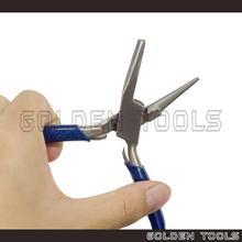 Load image into Gallery viewer, 5" Hollow Nose &amp; Round Nose Wire Looping Bending Plier Jewellery Making DIY Handicraft Art Bending Casting Holding
