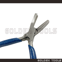 Load image into Gallery viewer, 5" Hollow Nose &amp; Half Round Nose Wire Looping Bending Plier Jewellery Making DIY Handicraft Art Bending Casting Holding
