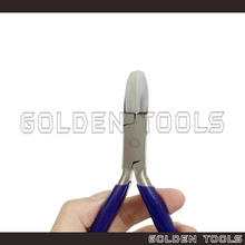 Load image into Gallery viewer, 5" Flat Nose Nylon Jaw Plier Wire Bending Straightening Jewellery Making DIY Handicraft Art Bending Casting Holding
