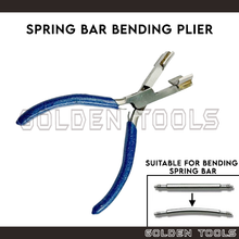 Load image into Gallery viewer, 5" Spring Bar Bending Plier Watch Making DIY Wire Bending Holding Watch Tools
