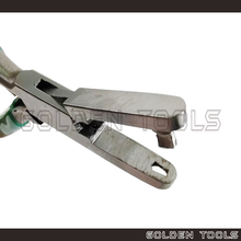 Load image into Gallery viewer, Hole Punch Plier Rectangle Leather Making Watch Strap DIY Workshop Art Handicraft Crafting Hobby Work Tools
