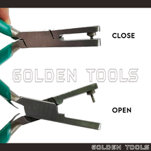 Load image into Gallery viewer, Hole Punch Plier Leather Making Watch Strap DIY Workshop Art Handicraft Crafting Hobby Work Tools
