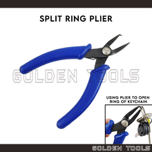 Load image into Gallery viewer, Split Ring Opener Plier Jump Ring Tools Keychain Making DIY Handicraft Art Souvenir Making
