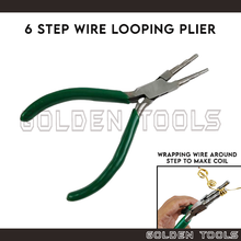 Load image into Gallery viewer, Plier for 6 Step Wire Looping Bending Plier Jewellery Making DIY Handicraft Art Bending Casting Holding
