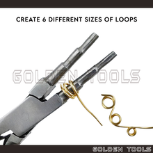 Load image into Gallery viewer, Plier for 6 Step Wire Looping Bending Plier Jewellery Making DIY Handicraft Art Bending Casting Holding
