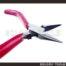 Load image into Gallery viewer, 130mm Chain Nose Jeweller Plier With Serrated Jaw Jewellery Making Tools Casting Tools Holding Tools Shaping Tools
