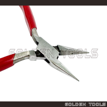 Load image into Gallery viewer, 130mm Chain Nose Jeweller Plier With Smooth Jaw Jewellery Making Tools Casting Tools Holding Tools Shaping Tools
