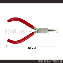 Load image into Gallery viewer, 130mm Round Nose Jeweller Plier With Smooth Jaw Jewellery Making Tools Casting Tools Holding Tools Shaping Tools
