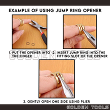 Load image into Gallery viewer, Jump Ring Opener Ring Tools Accessories DIY Handicraft Jewellery Making Tools Beading
