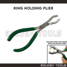 Load image into Gallery viewer, Ring Holding Plier for Inner Ring Polishing Engraving Works Ring Holder Cincin Hand Free DIY Ring Making Crafting Tools
