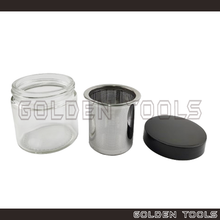 Load image into Gallery viewer, Diamond Stone Cup Washer Glass Bottle with Sieve Cleaner Cup Manual Jewellery Cleaner
