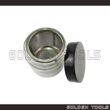 Load image into Gallery viewer, Diamond Stone Cup Washer Glass Bottle with Sieve Cleaner Cup Manual Jewellery Cleaner
