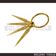 Load image into Gallery viewer, Testing Needle 4 Pcs Set Jarum Uji Emas Perak Kunci Emas Hand Tools
