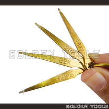 Load image into Gallery viewer, Testing Needle 4 Pcs Set Jarum Uji Emas Perak Kunci Emas Hand Tools
