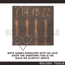 Load image into Gallery viewer, Gold Testing Needle 7 Pcs Set Jarum Uji Emas Kunci Emas Hand Tools
