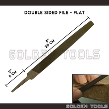 Load image into Gallery viewer, Double-sided Steel File For Smooth Polish Metal And Wood Surface Kikir Emas Perak DIY Polishing Deburring
