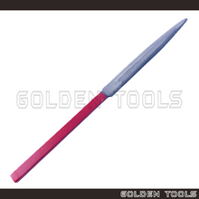 Load image into Gallery viewer, UO-Chikyu 220mm Half Round Swiss Pattern Hiroshima File With Red Handle Kikir Emas Besi Metal Jewellery Polishing
