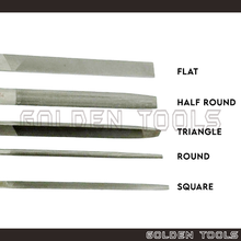 Load image into Gallery viewer, 6" Steel File For Smooth Polish Metal And Wood Surface Kikir Emas Perak Logam DIY Polishing Deburring
