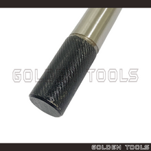 Load image into Gallery viewer, 12" Steel Ring Stick for Ring With Black Handle Ungrooved Ring Mandrel
