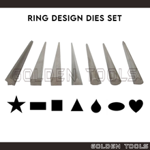 Load image into Gallery viewer, Ring Design Mandrel Set DIY Making Crafting Art Tools
