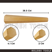 Load image into Gallery viewer, Wooden Bracelet Mandrel Stick for Bangle Hexagon Shape For Bangle Shaping
