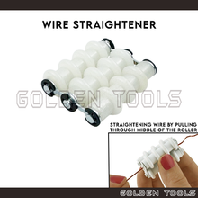 Load image into Gallery viewer, Wire Straightener Tools Jewellery Bending Works Aluminum Metal Wire Straightening DIY Handicraft Art

