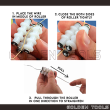 Load image into Gallery viewer, Wire Straightener Tools Jewellery Bending Works Aluminum Metal Wire Straightening DIY Handicraft Art
