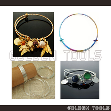 Load image into Gallery viewer, Round Wood Stepped Bracelet Mandrel Bangle Making Shaping DIY Jewellery Tools
