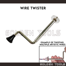 Load image into Gallery viewer, Wire Twister Tool Wire Weaving Accessory Wire Twisting Jewellery Making Crafting DIY Handicraft Art
