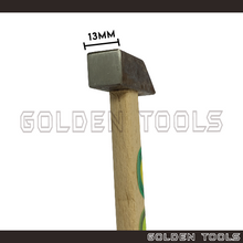Load image into Gallery viewer, TSK 1/2'' 13mm Jeweler Steel Hammer With Wood Handle Tukul Besi Emas Perak Jewellery Casting Hand Shaping Tools
