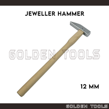 Load image into Gallery viewer, 1/2'' Jeweler Steel Hammer With Wood Handle Jewellery Tools Casting Tools Hand Tools Shaping Tools
