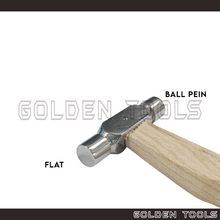 Load image into Gallery viewer, Ball Pein Hammer 1 Oz / 2 Oz Double Sided Domed Head Jewellery Making Handicraft DIY Art Watchmakers
