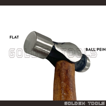 Load image into Gallery viewer, Ball Pein Hammer 4 Oz / 8 Oz Double Sided Domed Head Jewellery Making Handicraft DIY Art Watchmakers
