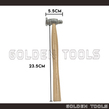 Load image into Gallery viewer, 55mm Chasing Hammer 1" Steel Head Handicraft Art DIY Jewellery Making Tools
