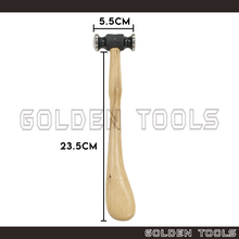 Load image into Gallery viewer, 55mm Chasing Hammer Dome &amp; Flat Head Handicraft Art DIY Jewellery Making Tools
