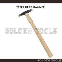 Load image into Gallery viewer, 70mm Taper Head Planishing Hammer Handicraft Art DIY Jewellery Making Tools
