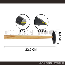 Load image into Gallery viewer, 58mm Round Face Riveting Hammer Jeweller Hammer Handicraft Art DIY Jewellery Making Tools

