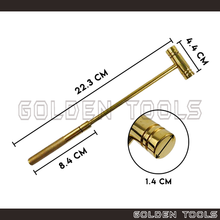Load image into Gallery viewer, Brass Hammer Handicraft Art DIY Jewellery Making Tools
