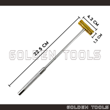 Load image into Gallery viewer, Steel Hammer Brass Head Handicraft Art DIY Jewellery Making Tools
