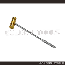 Load image into Gallery viewer, Steel Hammer Brass Head Handicraft Art DIY Jewellery Making Tools
